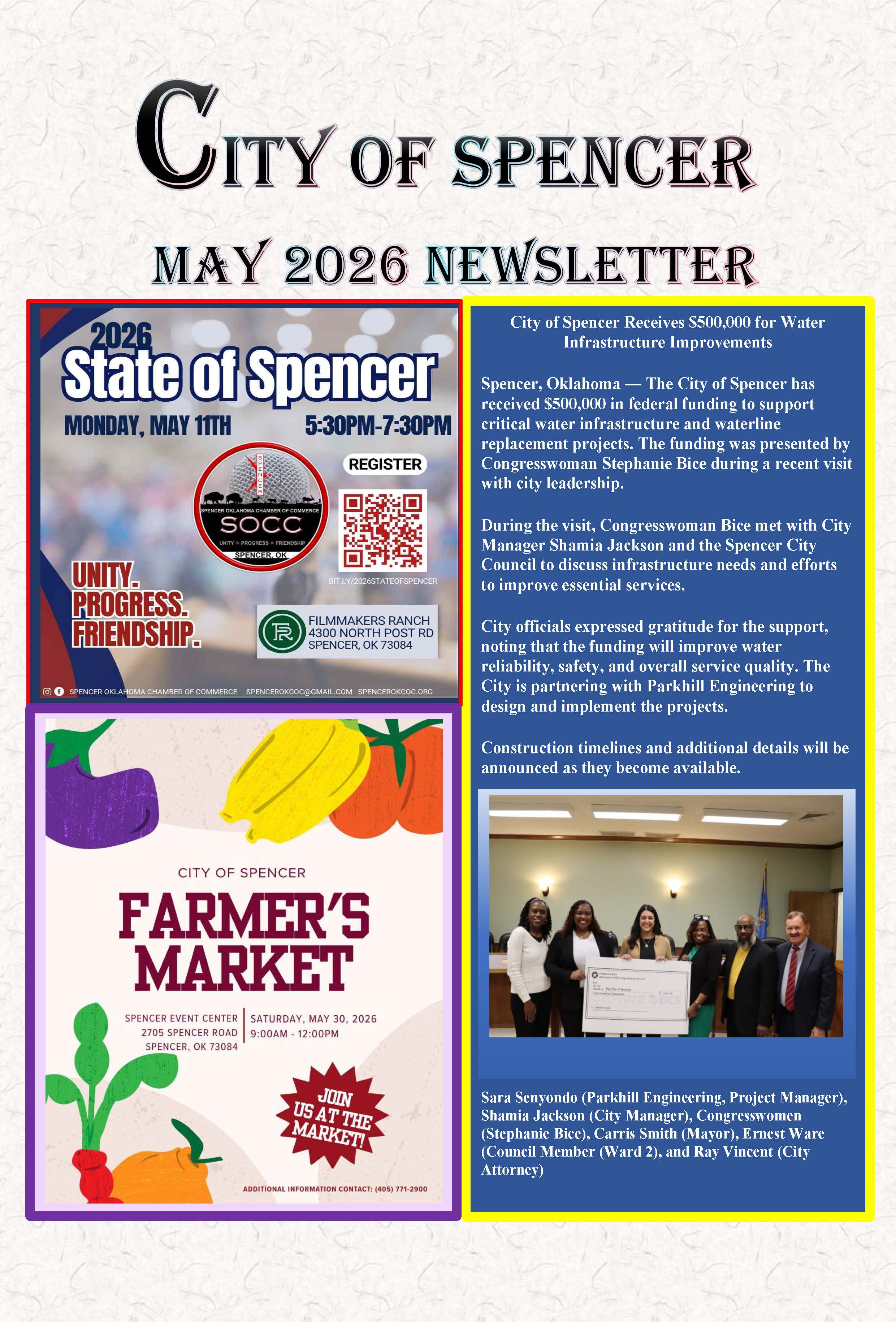 May 2026 Newsletter - Page 1