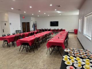 Senior center interior