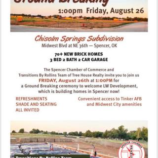 Ground Breaking-Chisolm Springs