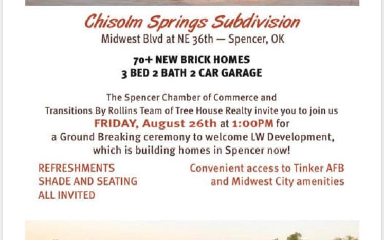 Ground Breaking-Chisolm Springs